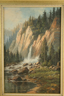 William Carson : Western Landscape