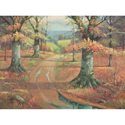 Joseph Trover : Path Through the Beech Woods