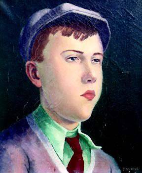 Edmund Brucker : Portrait of a Boy