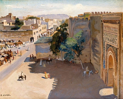 Albert Horel : ENTRÉE DE LA VILLE DE FÈS