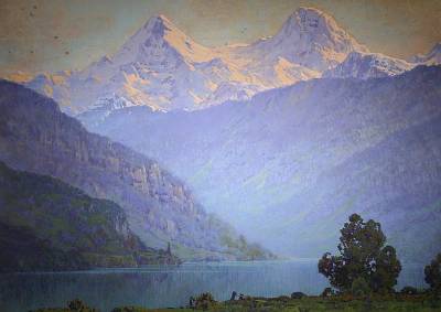 Hezekiah Anthony Dyer : Lake Thune, Switzerland