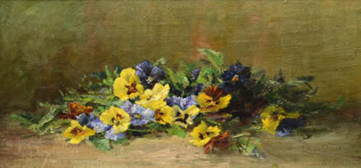 Lydia Hubbard : 'Pansies'