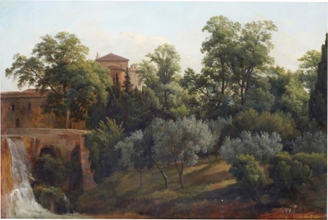 Gustaf Wilhelm Palm : Villa d'Este, Rom