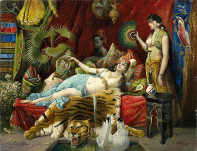 Joseph Himmel : Odalisque