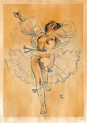 Jaroslav Stika : Nude (Dancer)