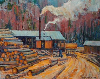 William John Hopkinson : Curry's Mill, Haliburton