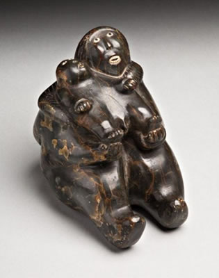 Johnny Inukpuk : Mother and Son, probably 1952