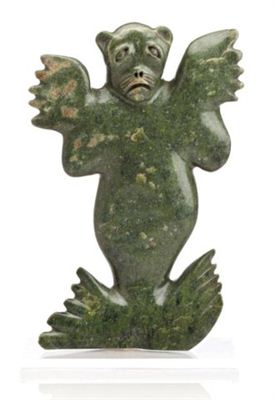 Kaka (Qaqaq) Ashoona : Cape Dorset Spirit Figure