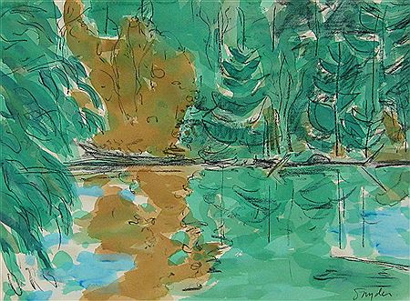 Gordon Snyder : Woodland Lake