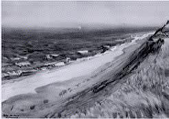 Dodge Macknight : Coastal Scene with Sand Dunes