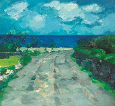 Clement McAleer : ROAD TO LACKAN BAY, COUNTY MAYO