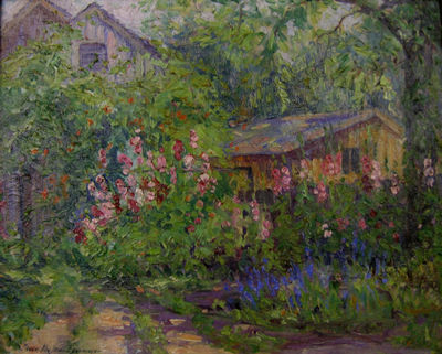 Maude Eggemeyer : Back Yard Garden