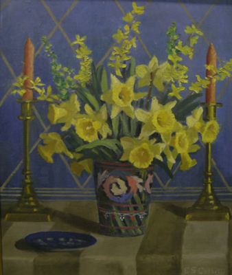 Edna Cathell : Floral Still Life