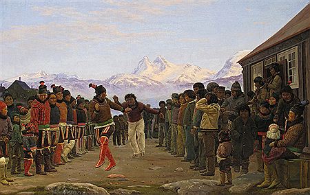 Jens Erik Carl Rasmussen : A Courtship in Greenland