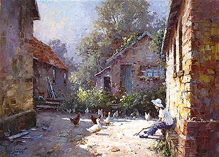 Ivars Jansons : In the farmyard