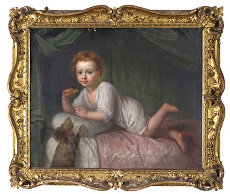 Francis Hayman : Portrait of Charles Bedford (1742/3-1814) as a child