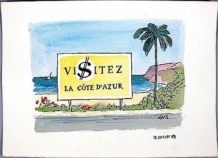 Gustave Erlich : VI$ITEZ LA CÔTE D'AZUR