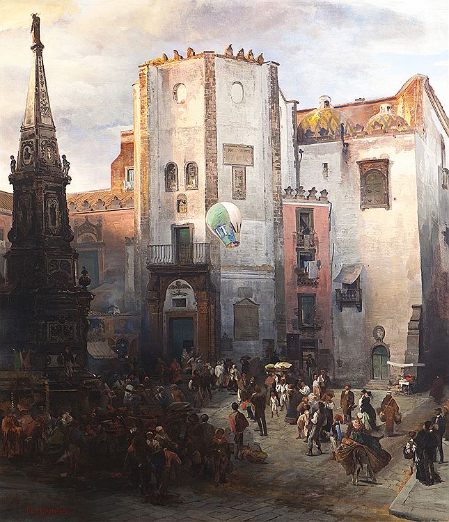 Oswald Achenbach : From Auction Records