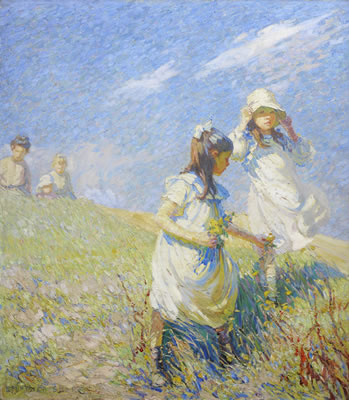 Dorothea Sharp : The Wind on the Hill