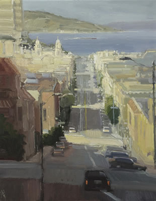 Ken Auster : Downtown San Francisco (a pair)