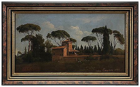 Gustaf Wilhelm Palm : Villa Borghese