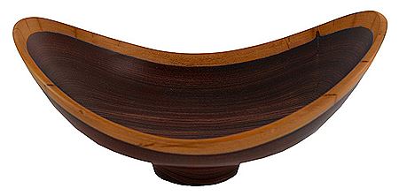 Bob Stocksdale : Shallow wooden vessel