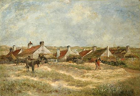 Armand-Jean Heins : Boerderijen in de duinen