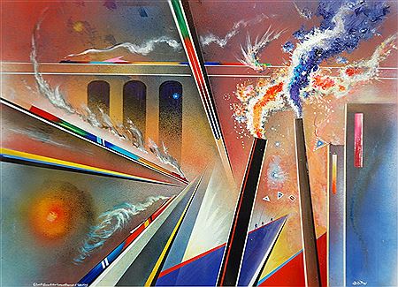 David Wild : 'Futurist steam and the Surreal Flames of Industry'