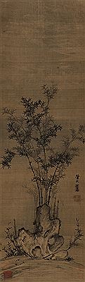 Daosheng Guan : BAMBOO AND ROCK