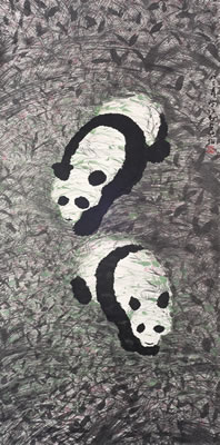 Tan Swie Hian : Pandas