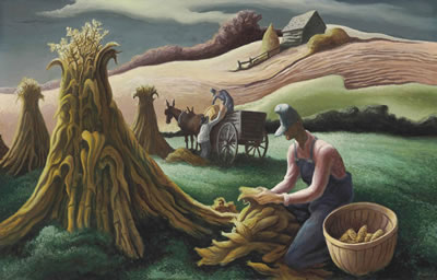 Thomas Hart Benton : Ozark Autumn