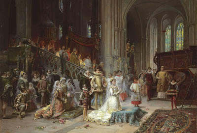 Cesare Auguste Detti : A CORONATION