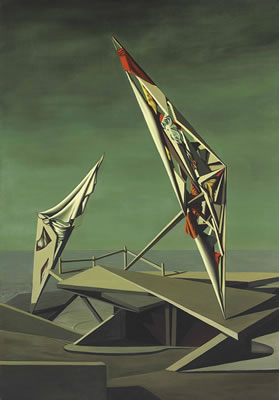 Kay Sage : Ring of Iron, Ring of Wool