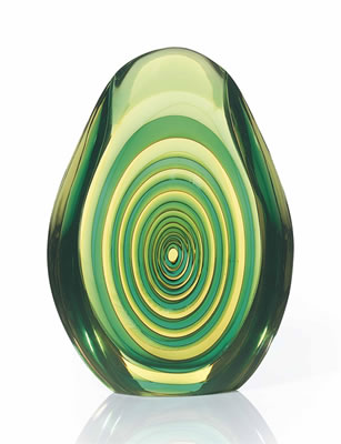 Flavio Poli : A 'VALVA SIDERALE' VASE, 1954