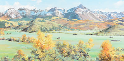 Linda Tuma Robertson : 'San Juan Range, Colorado'