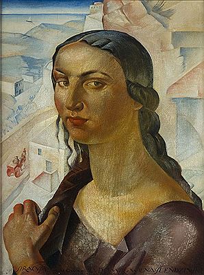 Ludomir Slendzinski : Portrait of a Sicilian Woman