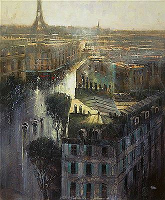 Herman Pekel : Paris Rooftops