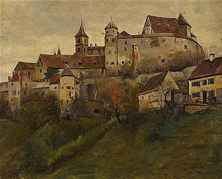 Hans Klatt : Burg Harburg in Schwaben