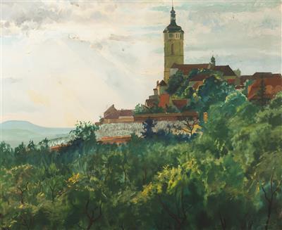 Adolf J Jelinek Alex : View of Melník