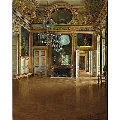 Charles Bittinger : Oeil de Boeuf (Interior Versailles)