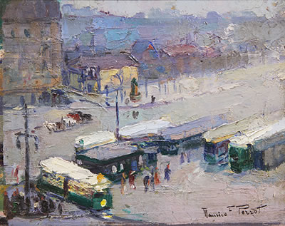 Maurice Ferdinand Perrot : Pont Neuf, Paris