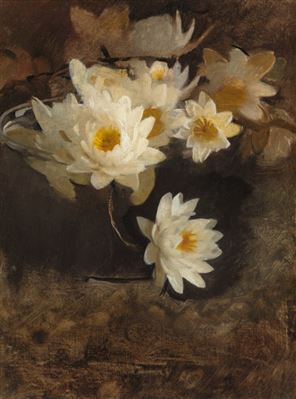 Abbott Handerson Thayer : Water Lilies