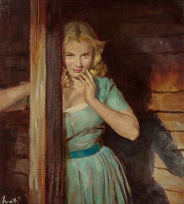 James Avati : 'A Swell-Looking Girl, paperback cover'