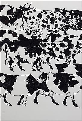 Schomer Frank Lichtner : Herds of Cows