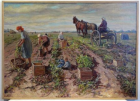 Alexandre Simionov : 'Potato Harvest'