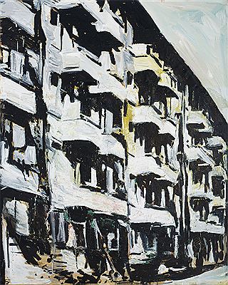 Roger Herman : Untitled (Apartment Buildings) (2)