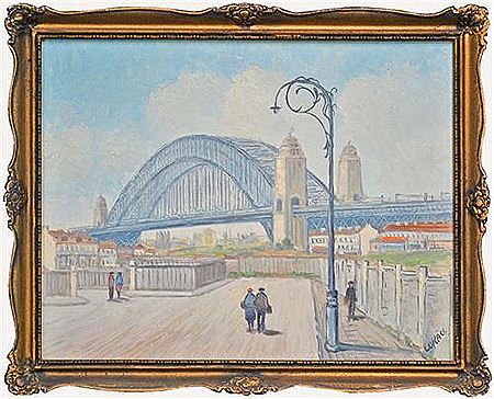 Lazlo Lukacs : Under The Sydney Harbour Bridge / Landscape (double-sided)