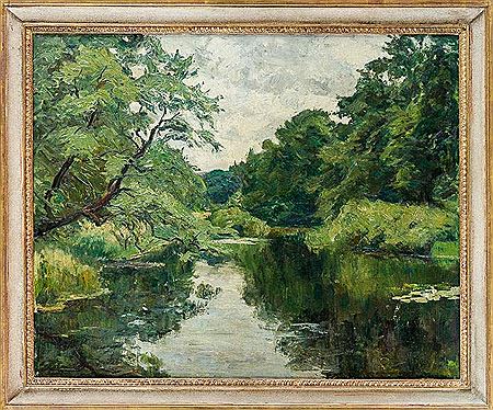 Louis Lejeune : Im stillen Park (Tiergarten)