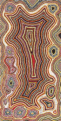 Mick Gill Tjakamarra : Artist's Country (Koora) (1992)