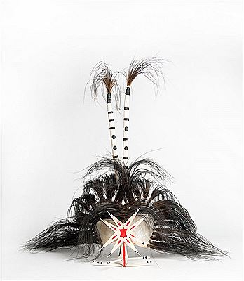 Ken Thaiday : Untitled (Headdress) (1980s)